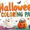 Halloween Coloring Pages For Some Spookiness – Free PDF Printables🕸️🖍️