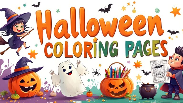 Halloween Coloring Pages