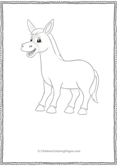 Happy-Donkey-scaled Free PDF Printable