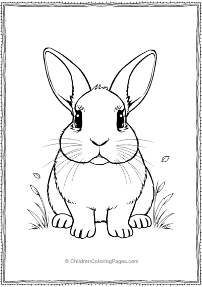 Holland-Lop-Rabbit Free PDF Printable