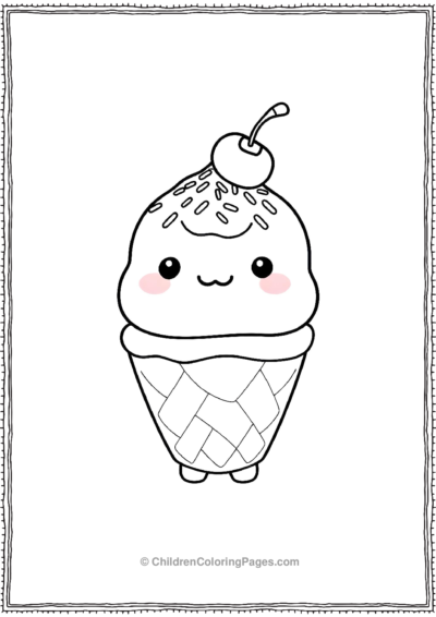 Icecream-Squishmallow Free PDF Printable