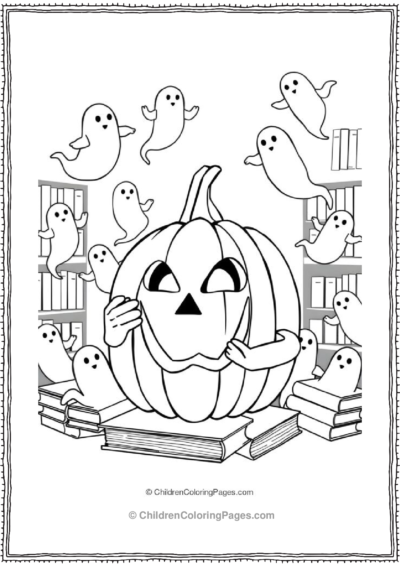 Jack-O-Lantern-As-A-Librarian_a4 Free PDF Printable