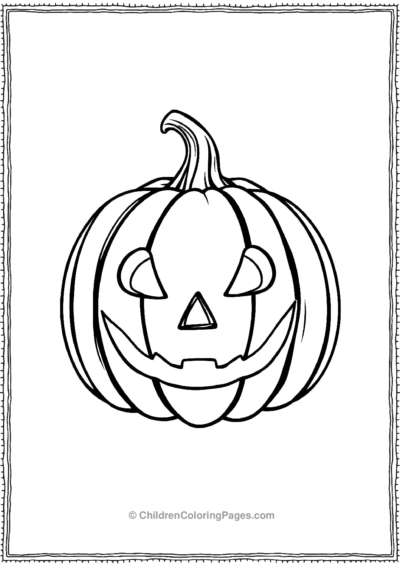 Jack-O-Lantern Free PDF Printable