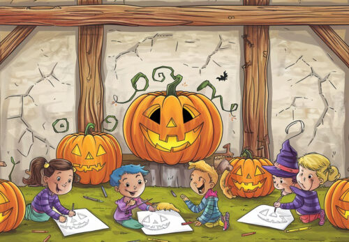 Jack-o-Lantern Coloring Pages: Free PDF Printables for Kids! 🕯️🎃