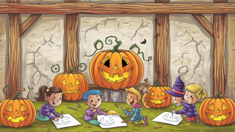 Jack-o-Lantern Coloring Pages