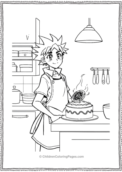 Kai-Hiwatari-Baking-a-Cake Free PDF Printable