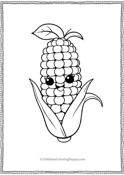 Kawaii-Corn Free PDF Printable