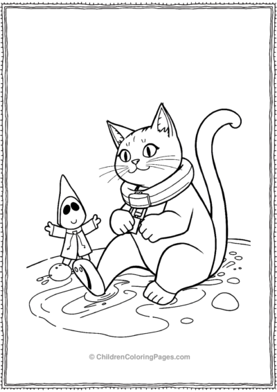 Lifesaver-Cat-Rescuing-Trickortreaters-From-Quicks Free PDF Printable