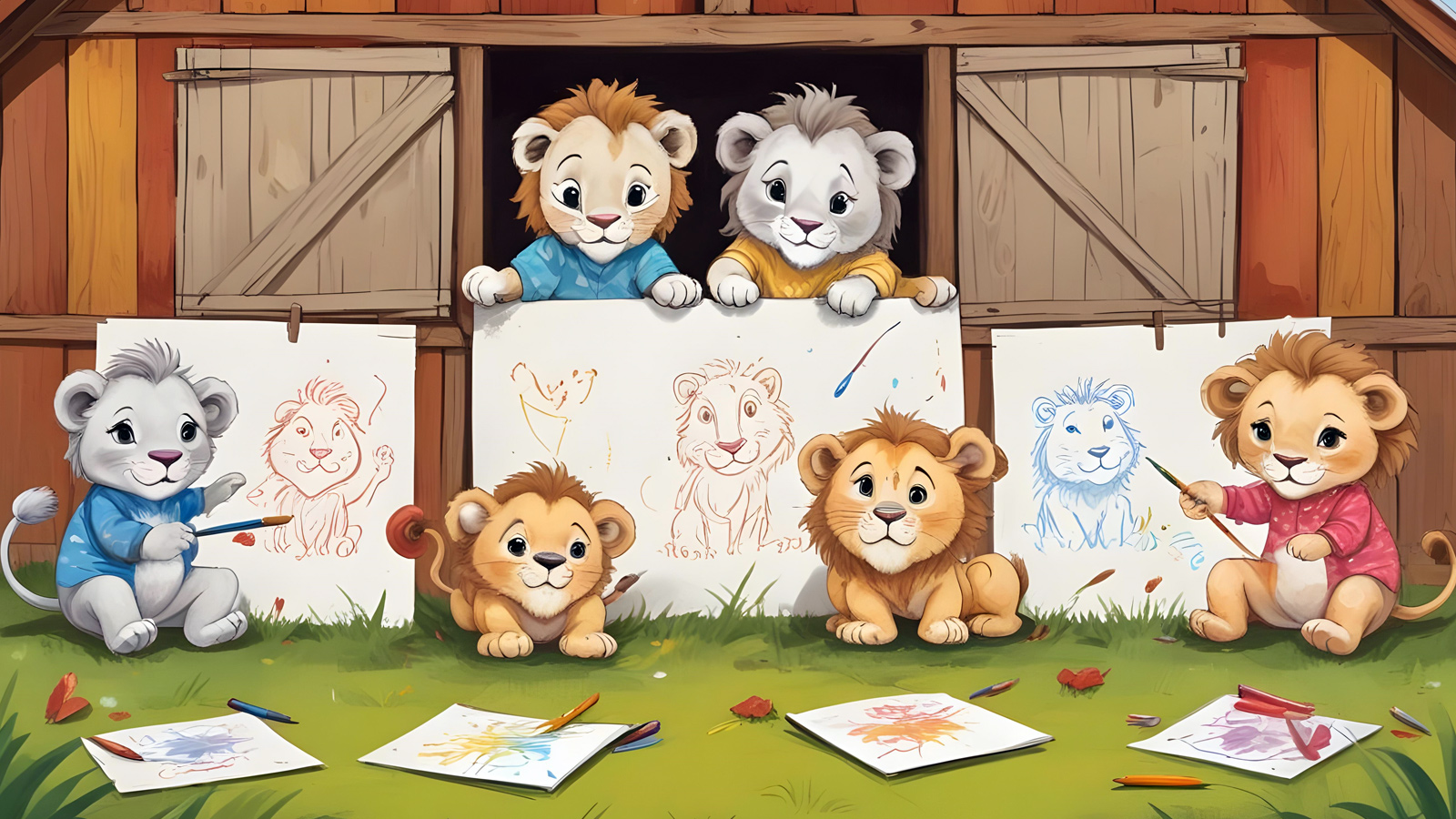 Lion Coloring Pages Free Printables PDFs For Kids 🦁