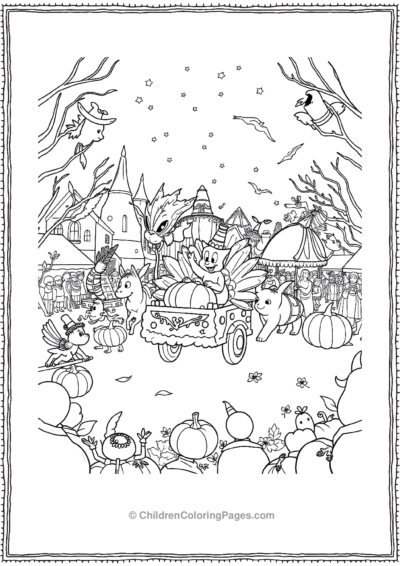 Magical-Creatures-Parade Free PDF Printable