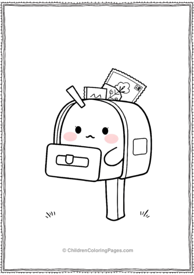 Mailbox-Squishmallow Free PDF Printable