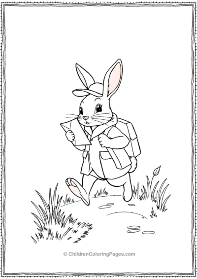 Mailman-Rabbit Free PDF Printable