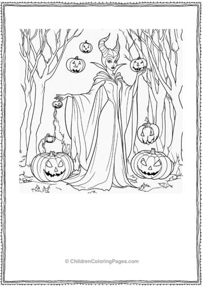 Maleficent-s-Haunted-Forest Free PDF Printable