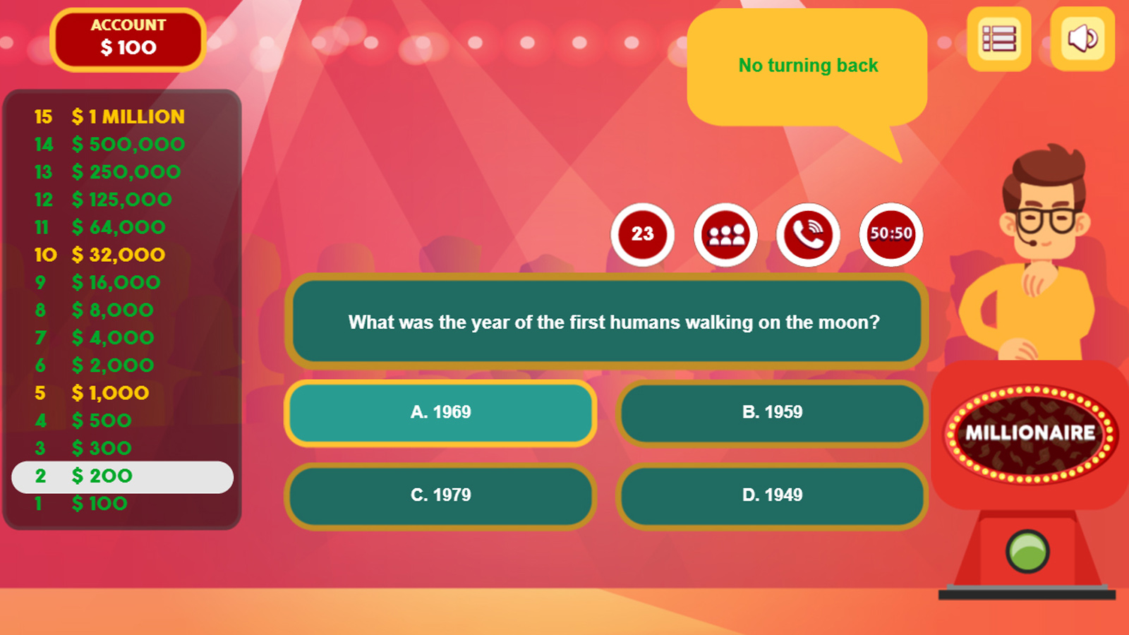 Kids Quiz Games: Millionaire Kids Game