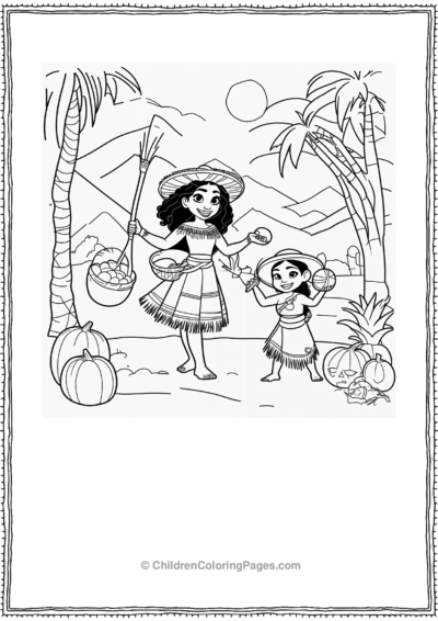 Moana-s-Kakamora-Trick-or-Treat Free PDF Printable