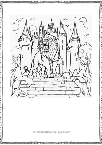 Mufasa In A Castle 1 Free PDF Printable