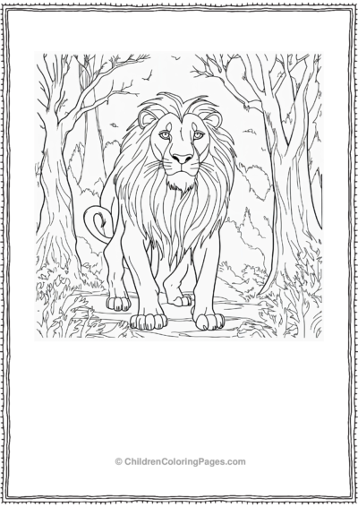 Mufasa As A Ghost Free PDF Printable