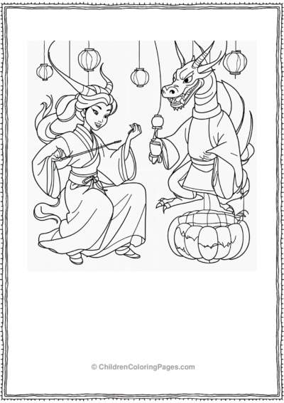 Mulan-s-Lantern-Festival Free PDF Printable