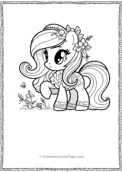 My Little Pony Coloring Sheet Free PDF Printable