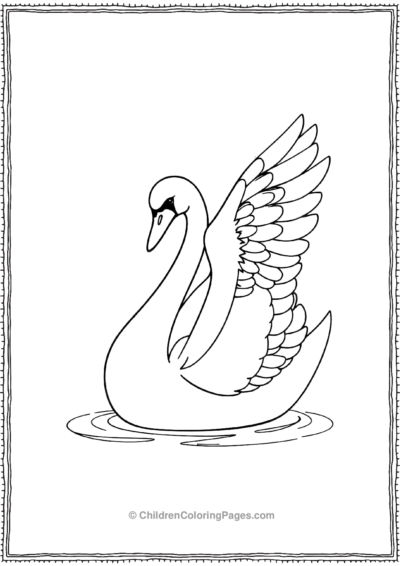 Ornate-Wings-Swan-scaled Free PDF Printable