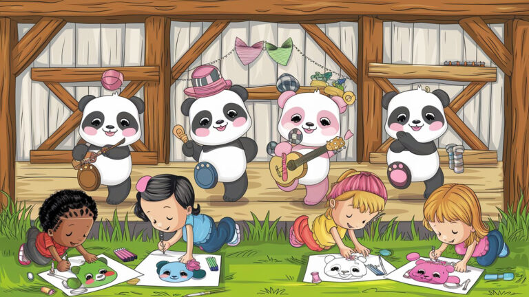 Panda Coloring Pages