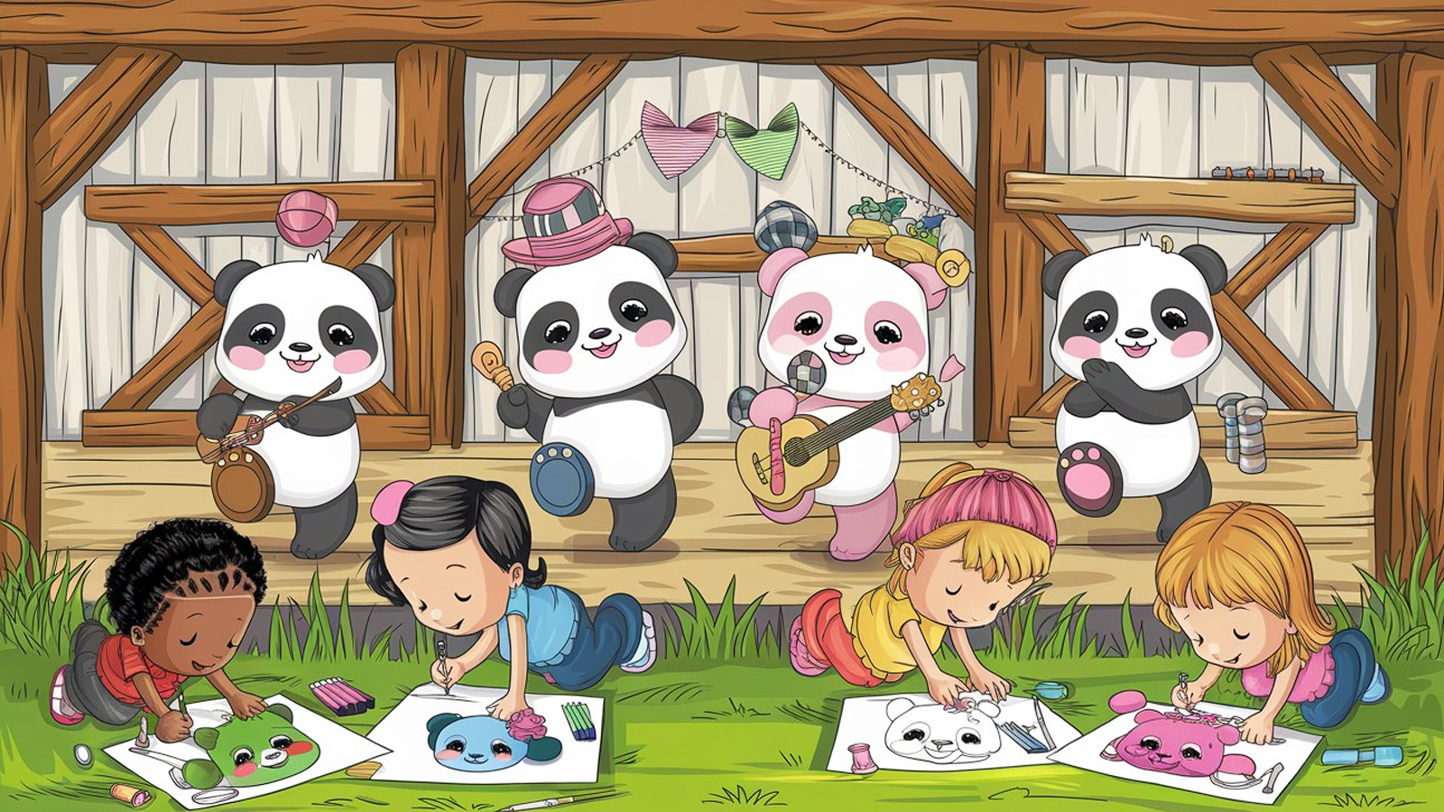 Panda Coloring Pages: Free PDF Printables for Kids 🐼