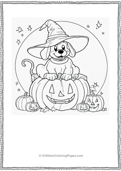 Pluto With A Pumpkin Free PDF Printable