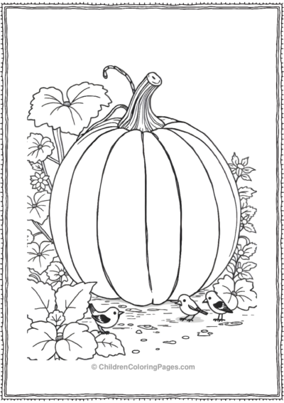 Pumpkin-In-A-Garden Free PDF Printable