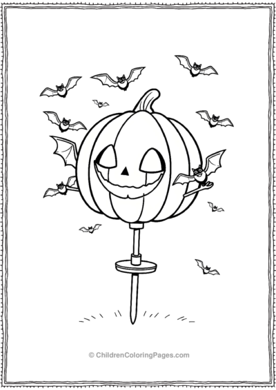 Pumpkin-On-A-Pogo-Stick Free PDF Printable