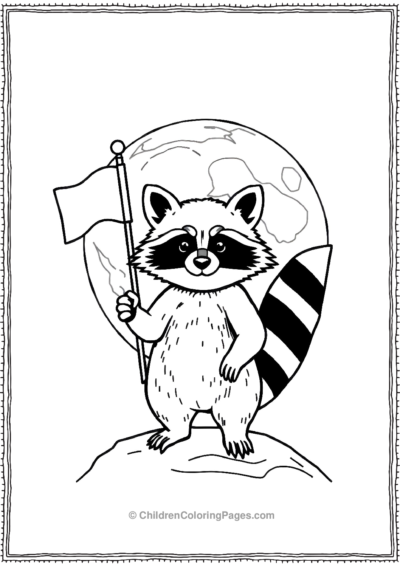 Raccoon-On-Mars Free PDF Printable