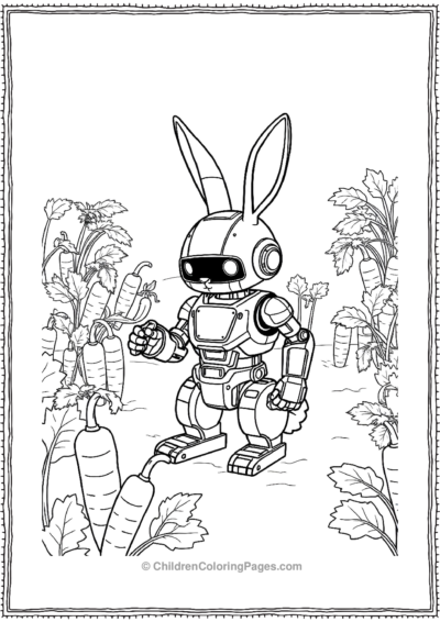 Robot-Rabbit Free PDF Printable