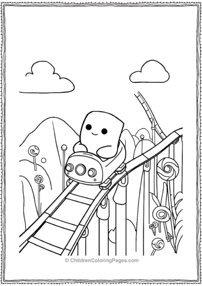 Rollercoaster-Squishamallow Free PDF Printable