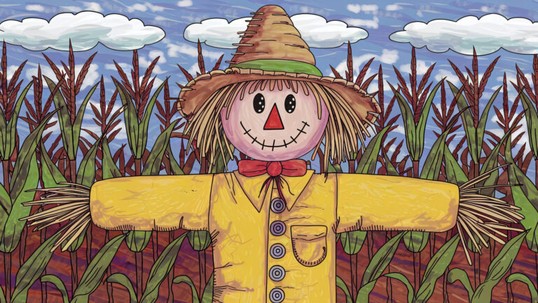 Scarecrow Coloring Pages