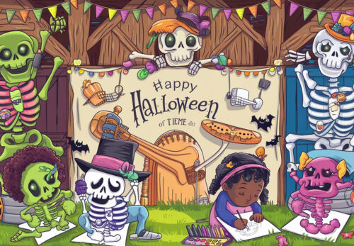 Skeleton Coloring Pages: Creative Fun With Free Printables for Kids! 🦴