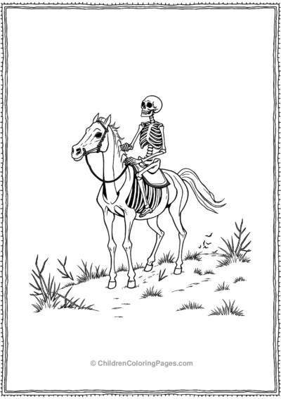 Skeleton-riding-a-spooky-horse-scaled Free PDF Printable