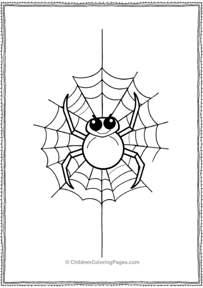 Spider-in-a-Web Free PDF Printable