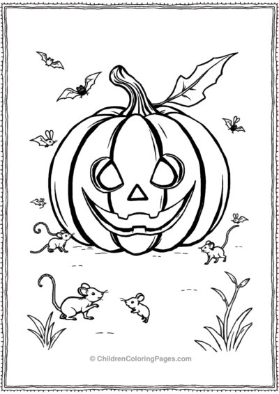 Spooky-Jack-O-Lantern Free PDF Printable