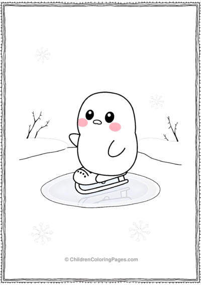 Squishmallow-Ice-Skating Free PDF Printable