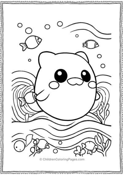 Squishmallow-In-An-Ocean Free PDF Printable