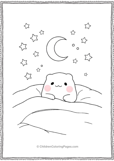 Squishmallow-In-Bed Free PDF Printable