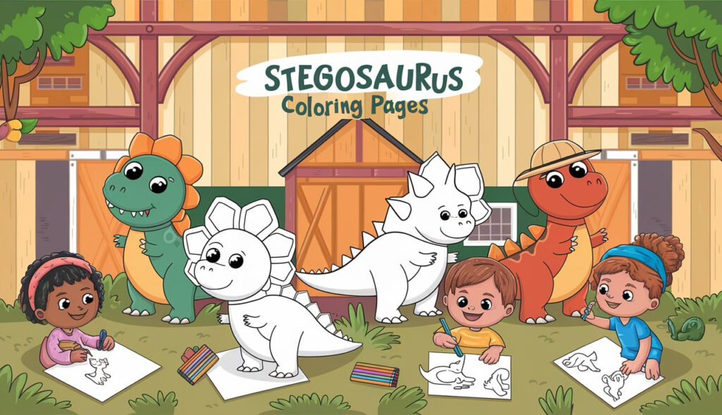 Stegosaurus Pages