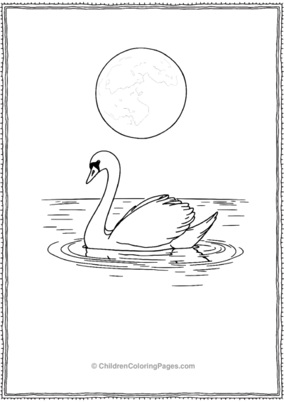 Swam-Swimming-Under-Full-Moon Free PDF Printable