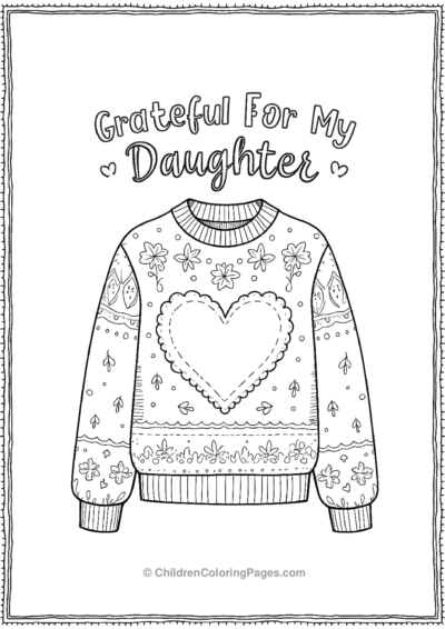 Thanksgiving-Card-For-Daughter Free PDF Printable