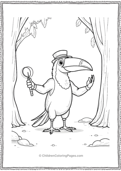 Toucan-As-A-Ringmaster Free PDF Printable