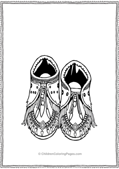 Traditional-Moccasins-And-Beaded-Patterns Free PDF Printable