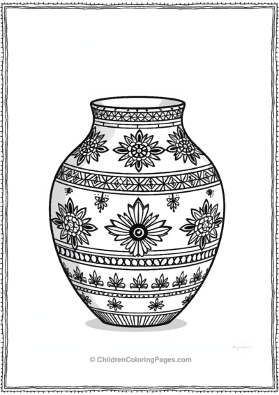 Traditional-Native-American-Pottery- Free PDF Printable