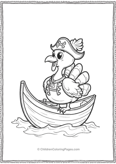 Turkey-As-A-Pirate Free PDF Printable