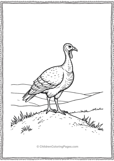 Turkey-Overlooking-A-Valley Free PDF Printable