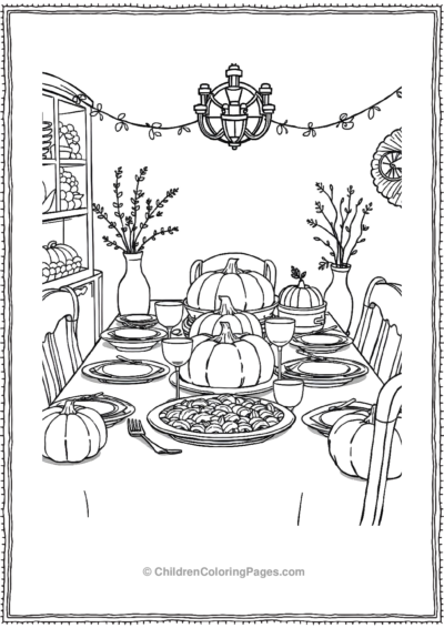 Vintage-thanksgiving-spread Free PDF Printable