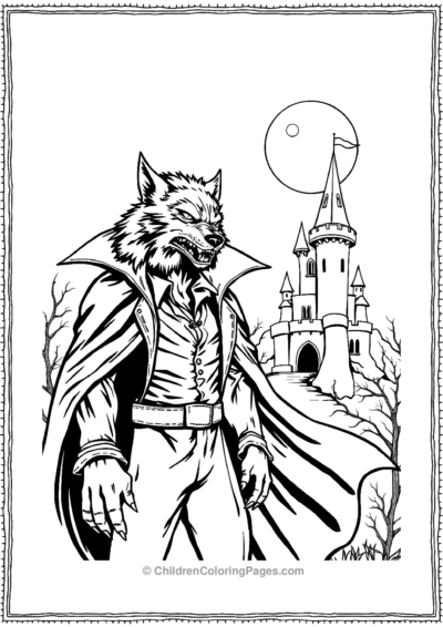 Werewolf-Dressed-As-A-Vampire Free PDF Printable